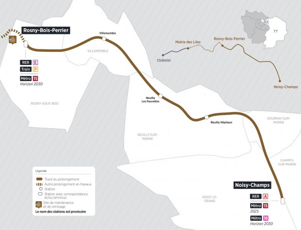 Il nous faut la ligne 11 entre Rosny-Bois-Perrier et Noisy-Champs.