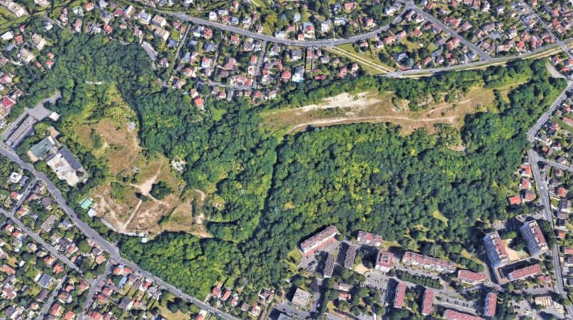 Visite de la carrire de l'Ouest